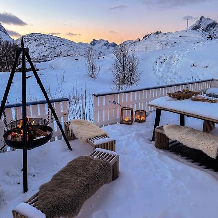 Вилла Sundet Lofoten Holiday House Sund  Экстерьер фото