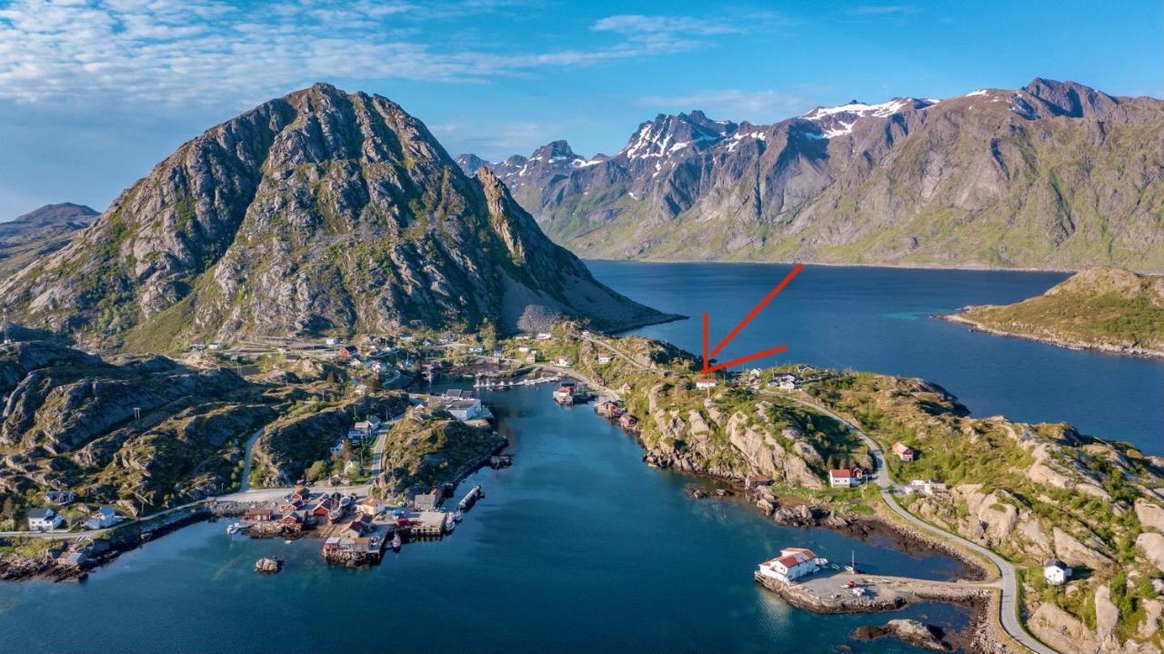 Вилла Sundet Lofoten Holiday House Sund  Экстерьер фото