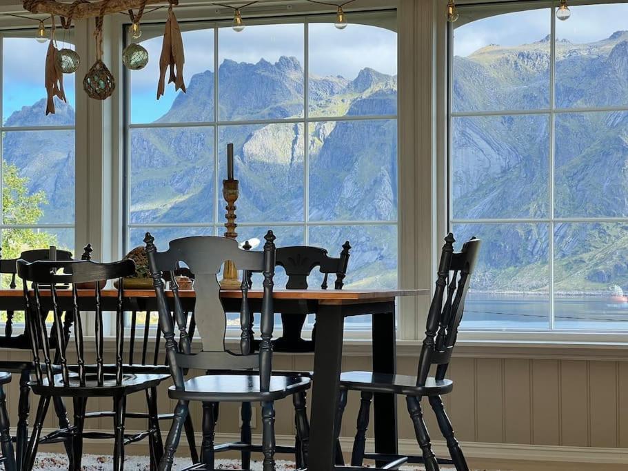 Вилла Sundet Lofoten Holiday House Sund  Экстерьер фото