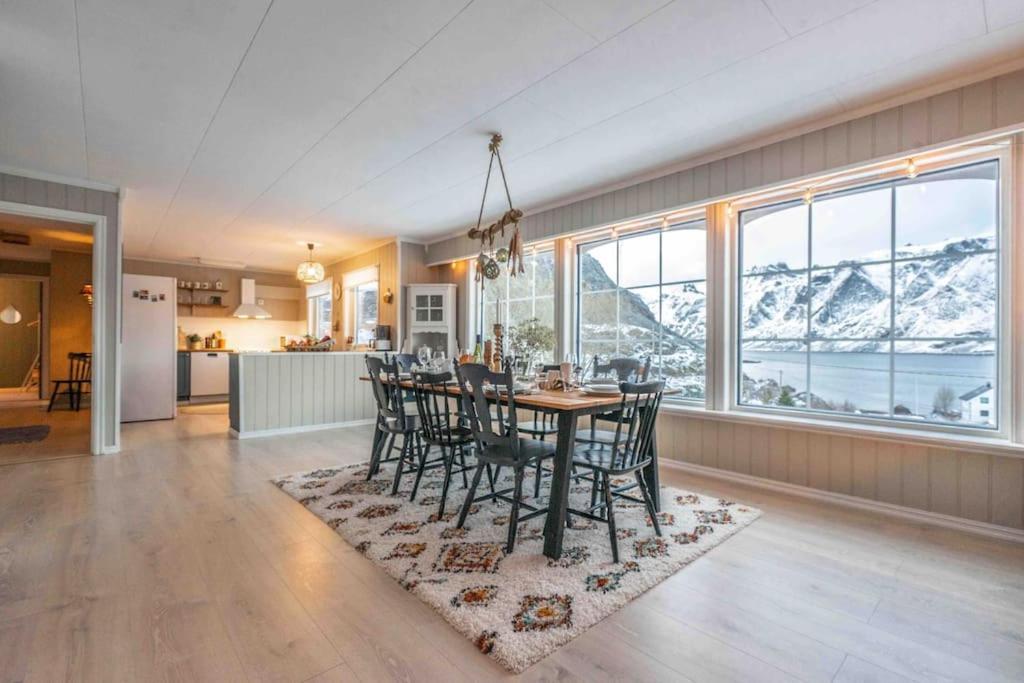 Вилла Sundet Lofoten Holiday House Sund  Экстерьер фото