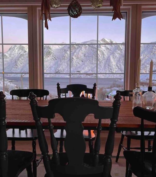 Вилла Sundet Lofoten Holiday House Sund  Экстерьер фото