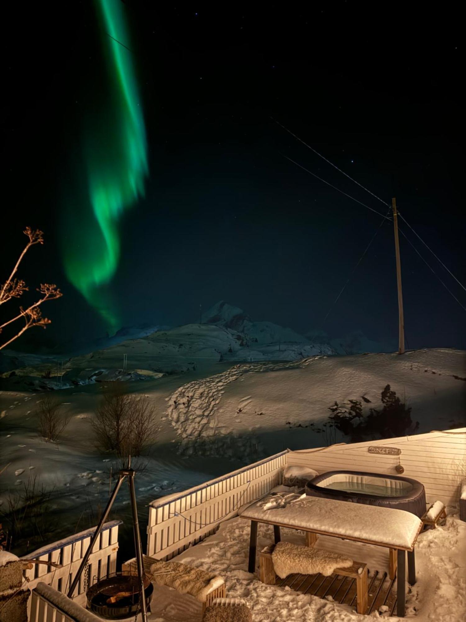 Вилла Sundet Lofoten Holiday House Sund  Экстерьер фото